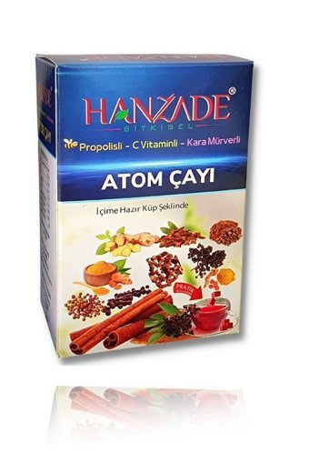 Hanzade Atom Çayı Karışık Bitki Çayı 6 Adet 150 gr
