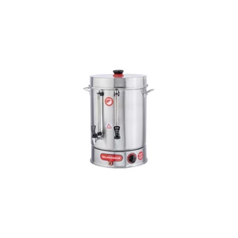 Silverinox 2250 W 23 lt Su Kapasiteli Çelik Tek Demlikli 250 Bardak Çift Musluklu Çelik Elektrikli Semaver İnox