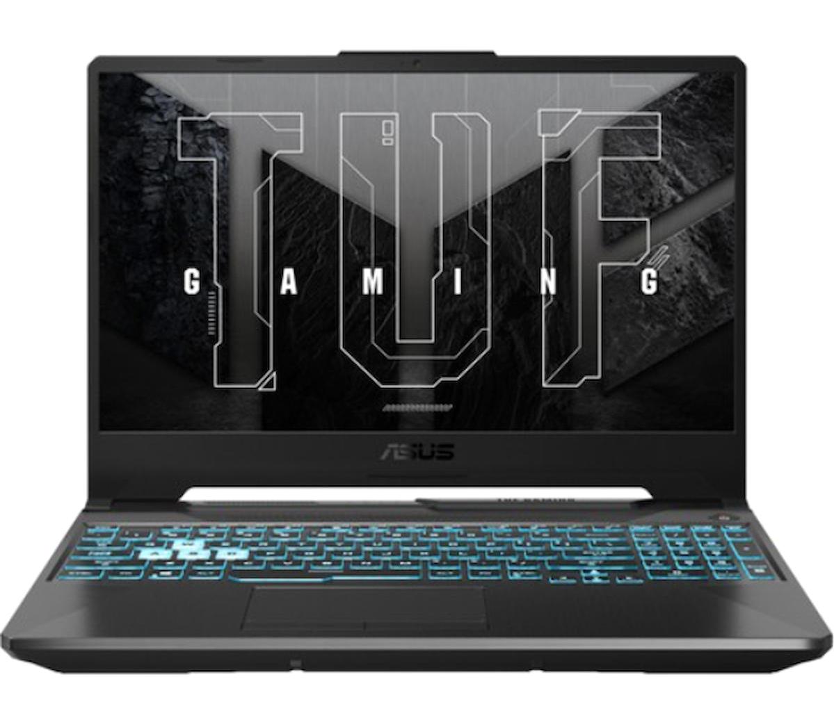 Asus TUF Gaming F15 FX506HF - HN031 Harici GeForce RTX 2050 Intel Core i5 11400H 8 GB Ram 512 GB SSD 15.6 inç Full HD Windows 11 Pro Oyuncu Laptop