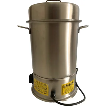 Yonca Çay Vakti 1500 W 8 lt Su Kapasiteli Çelik Tek Demlikli 80 Bardak Çift Musluklu Çelik Elektrikli Semaver İnox