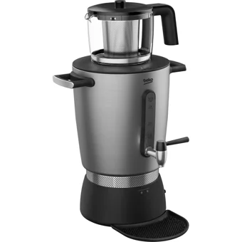 Beko SE 8036 I 2200 W 3.5 lt Su Kapasiteli Cam Tek Demlikli Tek Musluklu Çelik Elektrikli Semaver İnox