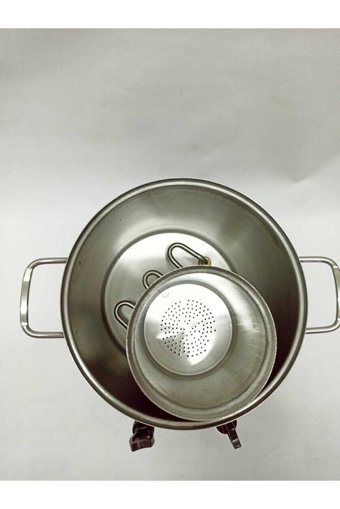 Pegasus 11 lt Su Kapasiteli Çelik Tek Demlikli 40 Bardak Çift Musluklu Çelik Elektrikli Semaver İnox