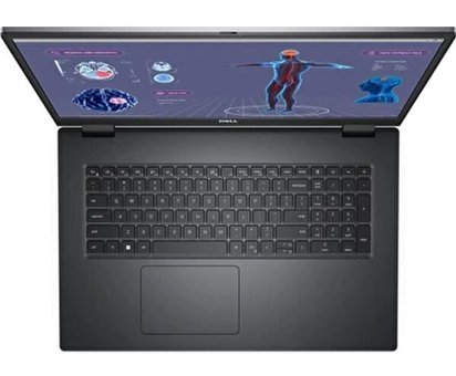 Dell Precision 7780 Harici GeForce RTX 3500 Intel Core i7 13850HX 64 GB Ram 128 GB SSD 17.3 inç Full HD Windows 11 Oyuncu Laptop