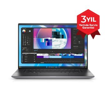 Dell Precision 5680 XCTOP5680EMEA VP 3 Harici GeForce RTX 2000 Intel Core i9 13900H 32 GB Ram 512 GB SSD 16 inç Full HD Windows 11 Oyuncu Laptop