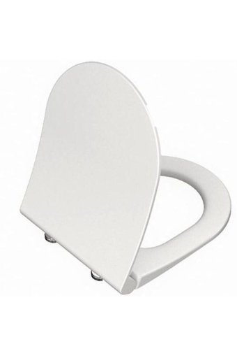 Vitra S40 30 cm Seramik Kanalsız Gömme Duvara Sıfır Asma Gömme Klozet Beyaz + Yavaş Kapanan Kapak