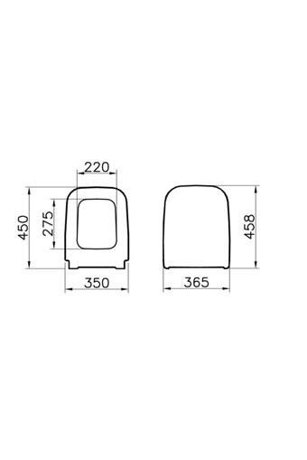 Vitra Shift 30 cm Seramik Gömme Duvara Sıfır Asma Gömme Klozet Beyaz