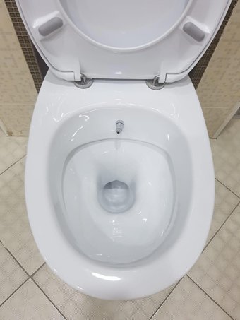 Serel Basic Seramik Kanallı Gömme Duvara Sıfır Asma Klozet Beyaz