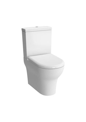 Vitra Zentrum Seramik Kanallı Alttan Çıkışlı Asma Klozet Beyaz + Soft Kapak + Basmalı İç Takım