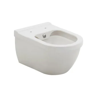 Seramiksan Terra Seramik Kanallı Arkadan Çıkışlı Gömme Duvara Sıfır Asma Klozet Beyaz + Soft Kapak