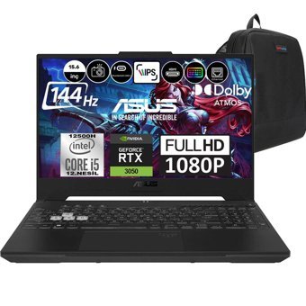 Asus TUF Gaming F15 FX507ZC4 HN205F01 Harici GeForce RTX 3050 Intel Core i5 12500H 16 GB Ram 512 GB SSD 15.6 inç Full HD FreeDos Oyuncu Laptop + Zetta Çanta