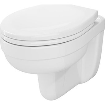 Bocchi Taormina Pro 52 cm Seramik Arkadan Çıkışlı Gömme Duvara Sıfır Asma Gömme Klozet Beyaz