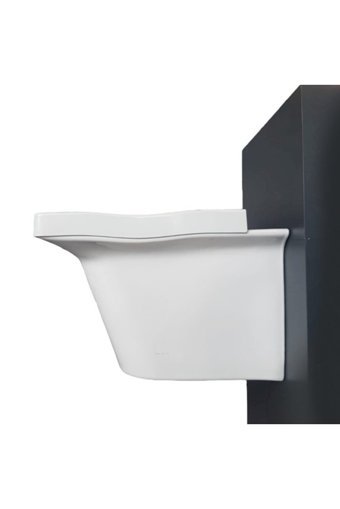 Bien Lotus Gömme Duvara Sıfır Gömme Klozet Beyaz + Duroplast Kapaklı