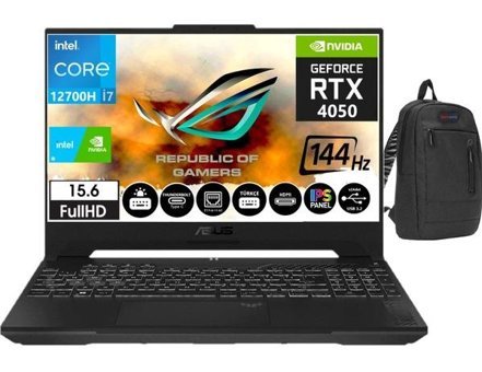 Asus TUF Gaming F15 FX507ZU4-LP05027 Harici GeForce RTX 4050 Intel Core i7 12700 64 GB Ram 2 TB SSD 15.6 inç Full HD Windows 11 Pro Oyuncu Laptop + WeblegelsinÇanta
