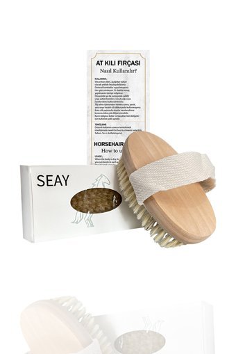 Seay Selülit Giderici Sapsız At Kılı Fırçası