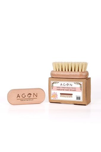 Agon Selülit Giderici Yüz Tırnak İçin Saplı Sapsız At Kılı Fırçası Seti