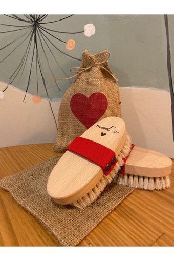 Modashop Selülit Giderici Sapsız At Kılı Fırçası