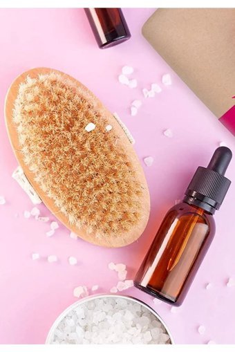 Panier De Plantes Selülit Giderici Sapsız At Kılı Fırçası