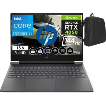 HP Victus 15 FA1057NT 8U849EAW20 Harici GeForce RTX 4050 Intel Core i7 13700H 16 GB Ram 1 TB SSD 15.6 inç Full HD Windows 11 Pro Oyuncu Laptop + WeblegelsinÇanta
