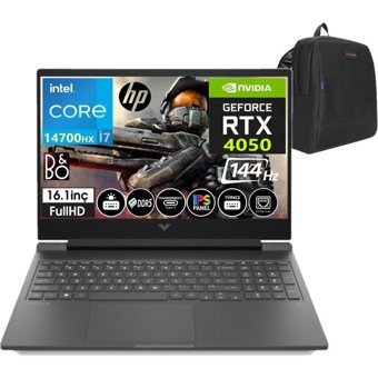 HP Victus 16 R1054NT VCS9J256EAW01 Harici GeForce RTX 4050 Intel Core i7 14700HX 16 GB DDR5 Ram 512 GB SSD 16.1 inç Full HD FreeDos Oyuncu Laptop + WeblegelsinÇanta