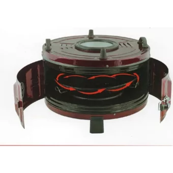 Uğur DD1153 37 lt Izgaralı Klasik Davul Fırın Bordo