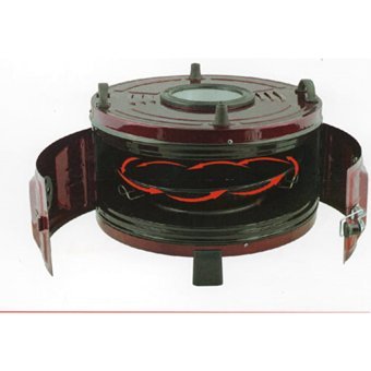 Uğur DD1153 37 lt Izgaralı Klasik Davul Fırın Bordo