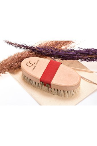 Comescosmetic Selülit Giderici Sapsız At Kılı Fırçası Beyaz