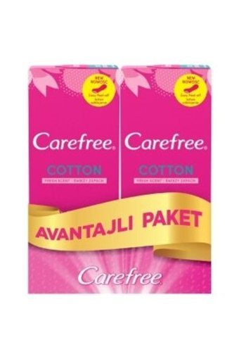 Carefree Cotton Fresh Scent Organik 40'lı Normal Günlük Ped