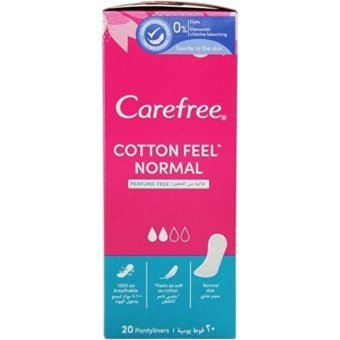 Carefree Cotton Feel Normal Organik 20'li Normal Günlük Ped