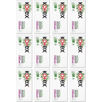 Kotex Natural Organik 12 Adet 28'li Normal Günlük Ped