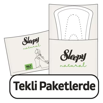 Sleepy Natural Ultra Hassas Organik 40'lı Normal Günlük Ped