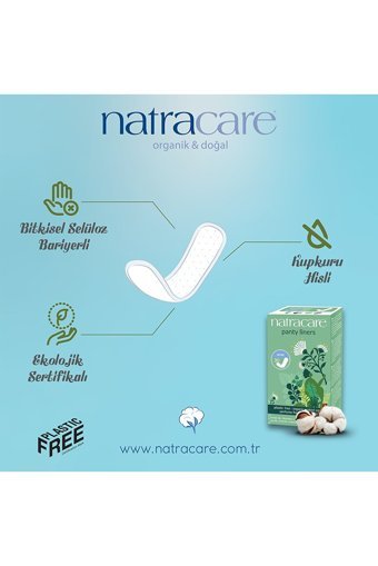 Natracare Organik 30 Adet 9'lu Normal Günlük Ped