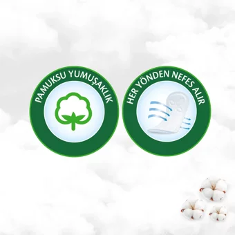 Molped Pure Soft Organik 60'lı Normal Günlük Ped