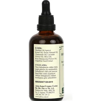 Kusursuz Anne Doğal Yağlı Bebek Masaj Yağı 100 ml
