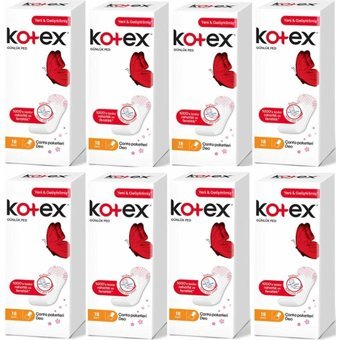 Kotex Parfümlü 8 Adet 18'li Normal Günlük Ped