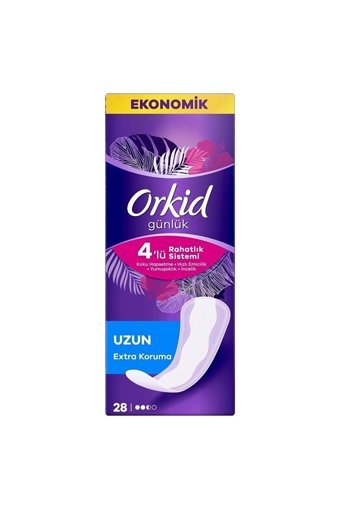 Orkid Organik 6'lı Uzun Günlük Ped