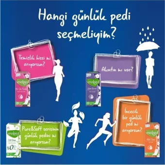 Molped İlk Son Gün Organik 24'lü Uzun Günlük Ped