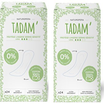 Tadam Organik 2 Adet 24'lü Uzun Günlük Ped