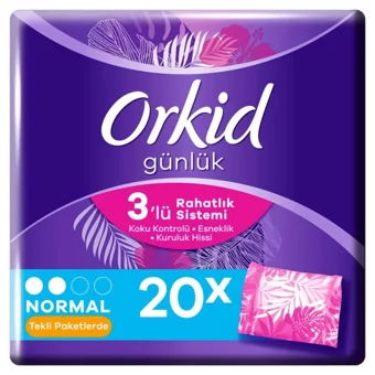 Molped Günlük Koruma Organik 20'li Normal Günlük Ped
