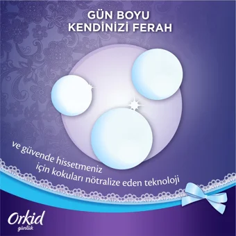 Orkid Deo Fresh Organik 160'lı Normal Günlük Ped