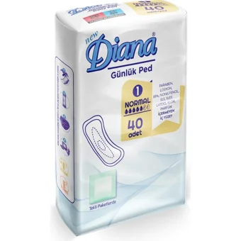Diana Organik 40'lı Normal Günlük Ped
