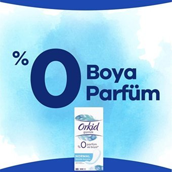Orkid Essentials Organik 12 Adet 80'li Normal Günlük Ped
