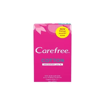 Carefree Cotton Unscented Organik 2 Adet 20'li Normal Günlük Ped