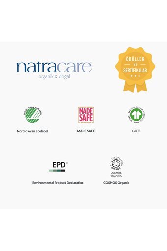 Natracare Anatomik Şekilli Organik 30 Adet 9'lu Normal Günlük Ped