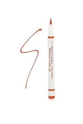 Claim Belive Suya Dayanıklı Mat Pastel Turuncu Likit Eyeliner
