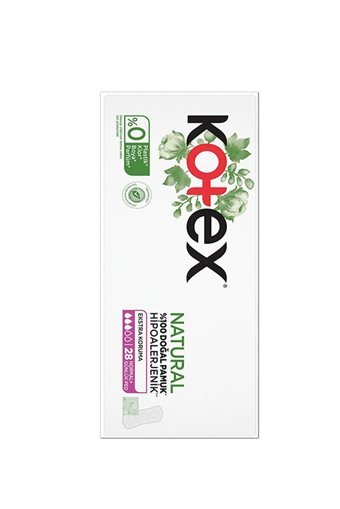 Kotex Natural Organik 6 Adet 28'li Normal Günlük Ped