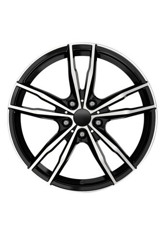 Emr Dy649-08 Black Diamond 19 inç 5 Kol Alaşımlı Jant 4 Adet