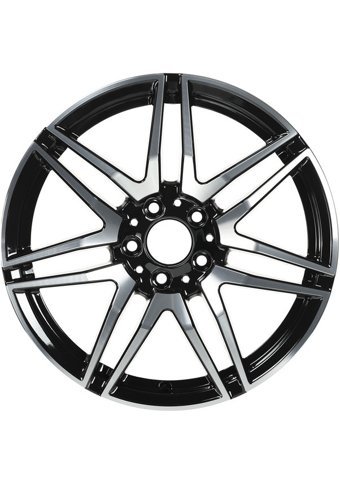 Emr A397-01 Black Diamond 18 inç 7 Kol Alaşımlı Jant 4 Adet
