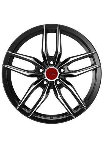 Arceo Arc-18126-2-42 Black Diamond 18 inç 5 Kol Alaşımlı Jant 4 Adet