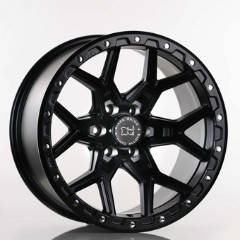 Emr 1536-02 Matt Black 17 inç 6 Kol Alaşımlı Jant 4 Adet