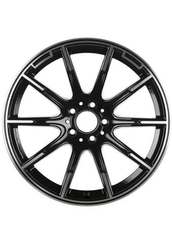 Emr A349-01 Black Diamond 19 inç 10 Kol Alaşımlı Jant 4 Adet